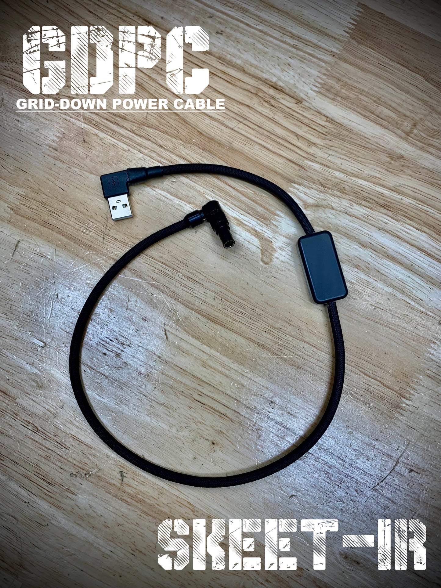 GRID-DOWN USB POWER CABLE (GDPC) - Trijicon SKEET-IR
