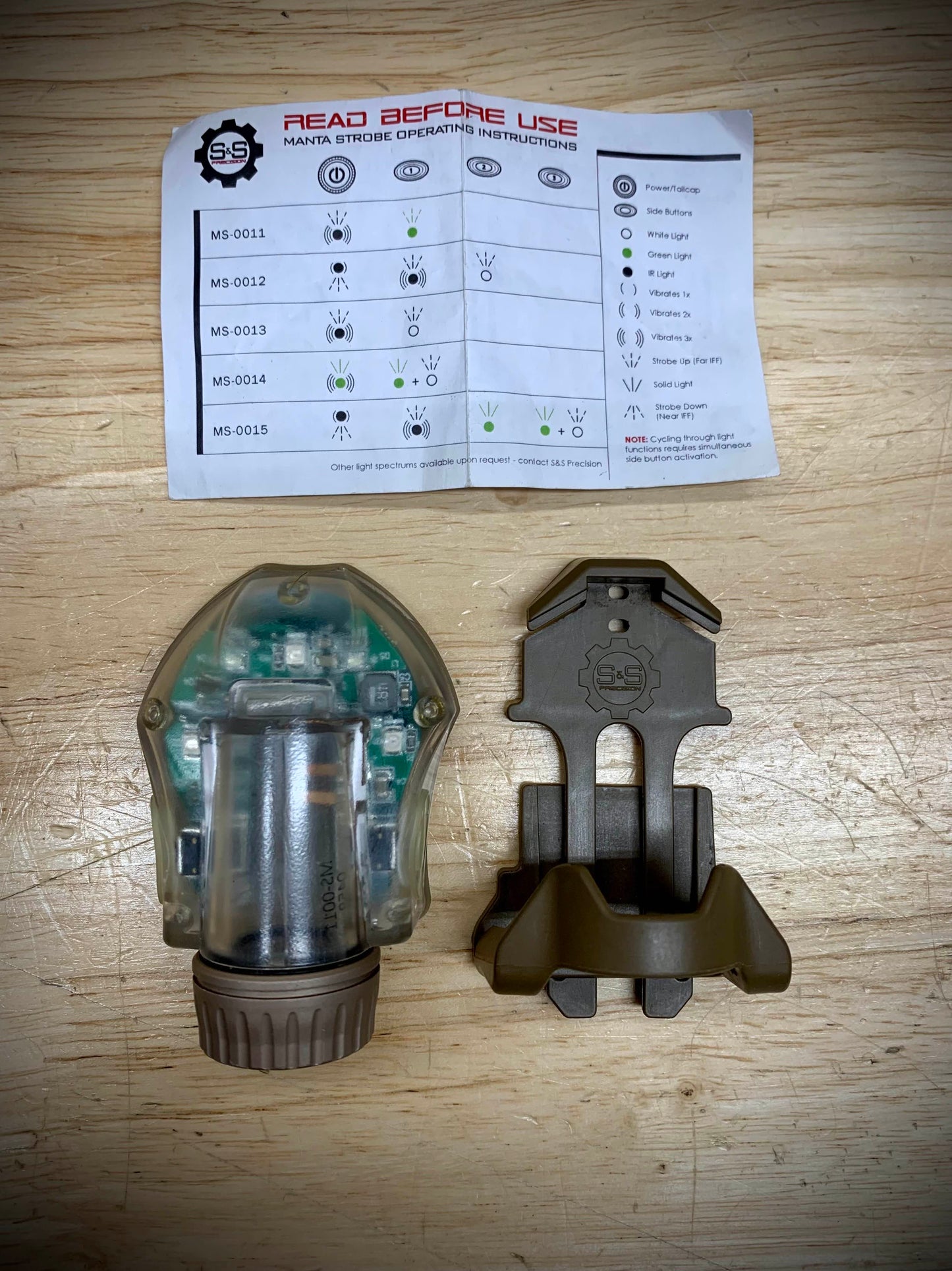 S&S PRECISION MANTA STOBE+ TNVC Mohawk MK1