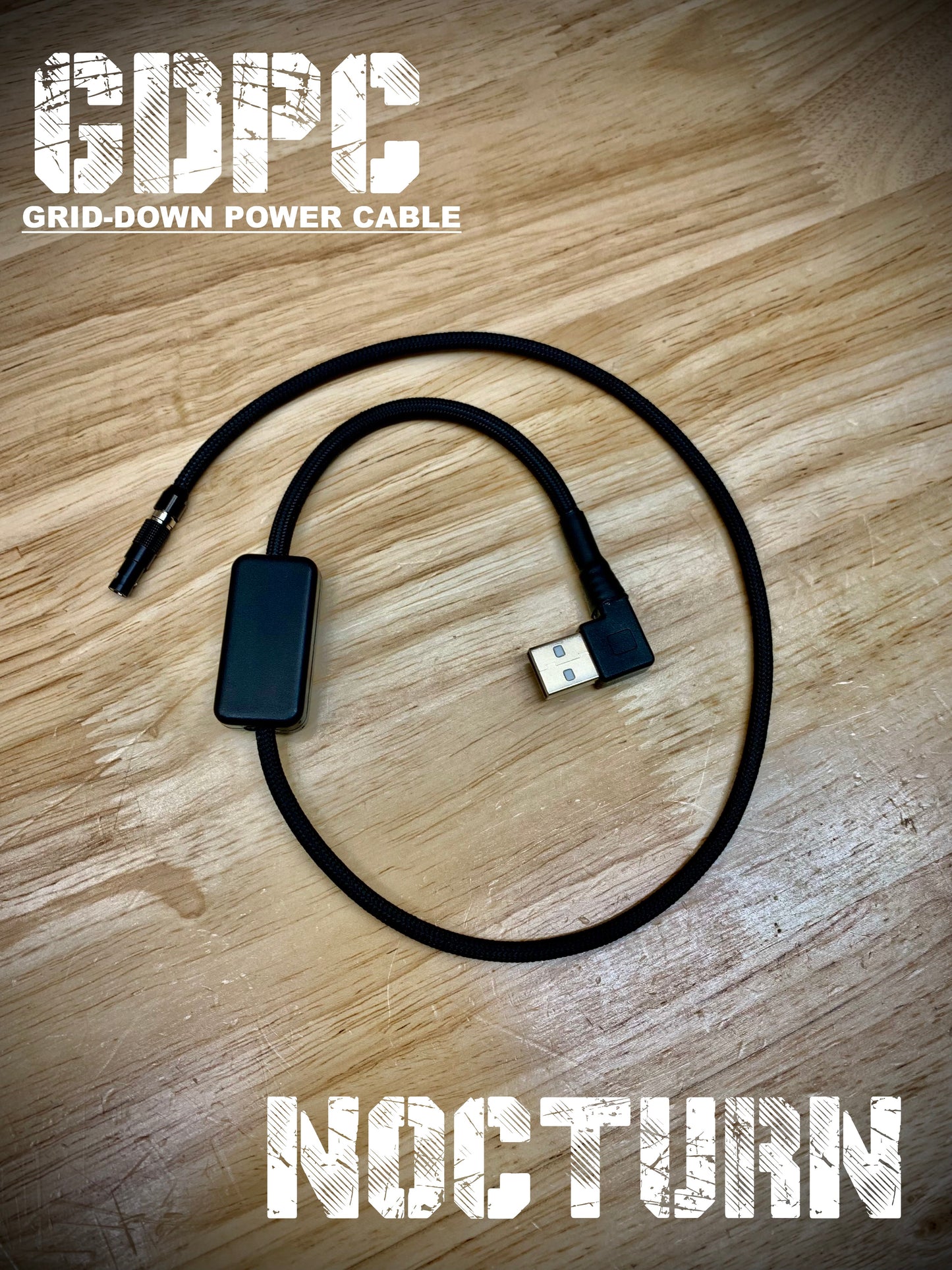 GRID-DOWN USB POWER CABLE (GDPC) NOCTURN LEMO